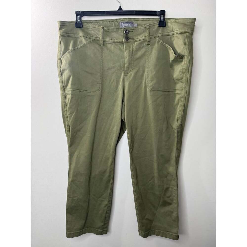 Torrid Women's Green Trousers
